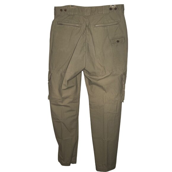 Cabelas Cargo Pants 38x32 Reg 900842 Tan Extra Pockets Outdoors Relaxed Comfort - Picture 4 of 16